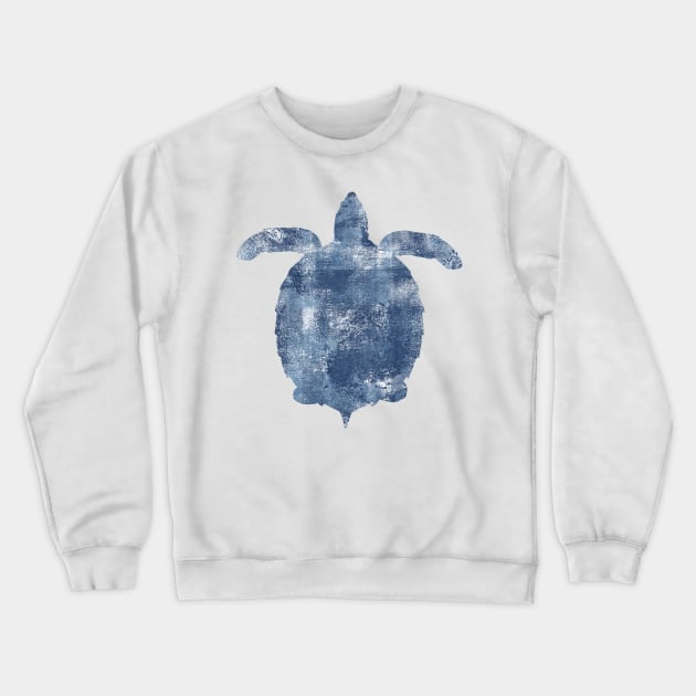 Sponge Sea Turtle Crewneck Sweatshirt by LittleBean